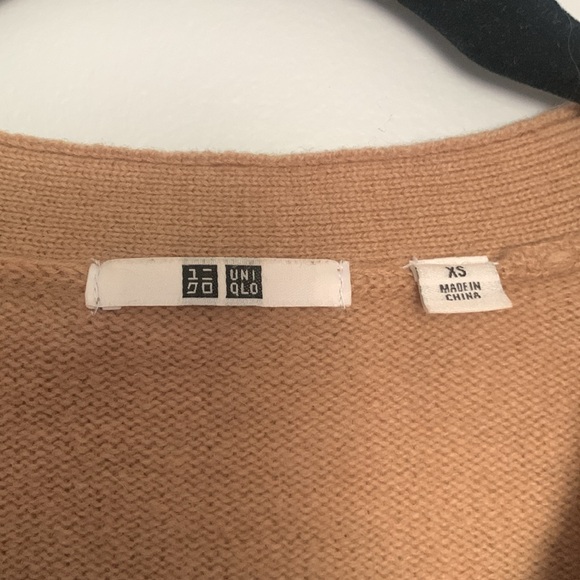 Uniqlo Camel Cardigan - Picture 3 of 4